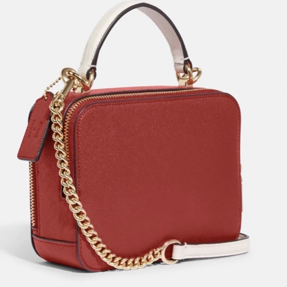 Coach X Disney Box Crossbody Cruella NWT - Picture 4 of 8